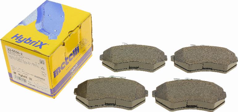 Metelli 22-0050-2 - Тормозные колодки, дисковые, комплект abcparts.ee
