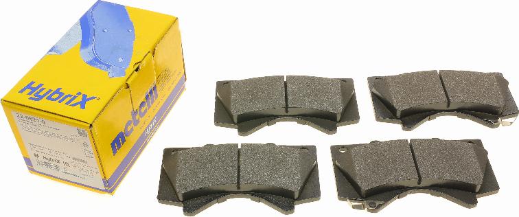 Metelli 22-0821-0 - Тормозные колодки, дисковые, комплект abcparts.ee