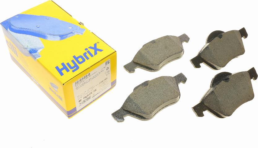 Metelli 22-0335-0 - Тормозные колодки, дисковые, комплект abcparts.ee