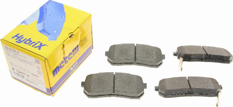 Metelli 22-0786-0 - Тормозные колодки, дисковые, комплект abcparts.ee