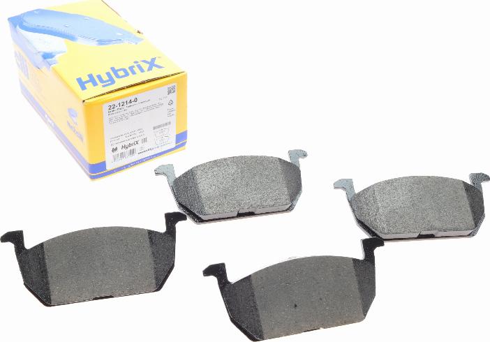 Metelli 22-1214-0 - Тормозные колодки, дисковые, комплект abcparts.ee