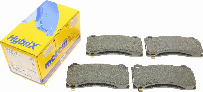 Metelli 22-1277-0 - Тормозные колодки, дисковые, комплект abcparts.ee