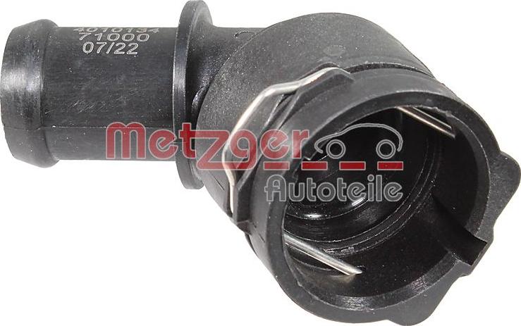 Metzger 4010134 - Фланец охлаждающей жидкости abcparts.ee