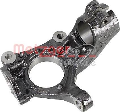 Metzger 58124102 - Поворотный кулак, подвеска колеса abcparts.ee