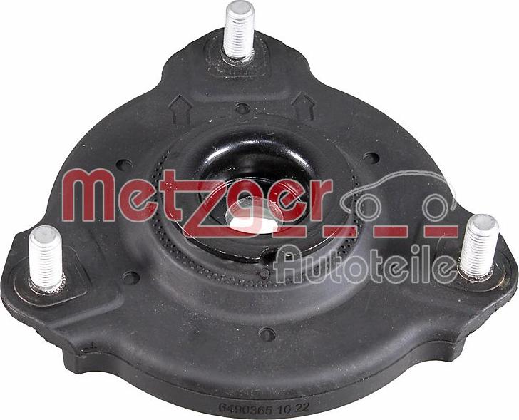Metzger 6490365 - Опора стойки амортизатора, подушка abcparts.ee