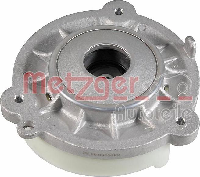 Metzger 6490360 - Опора стойки амортизатора, подушка abcparts.ee