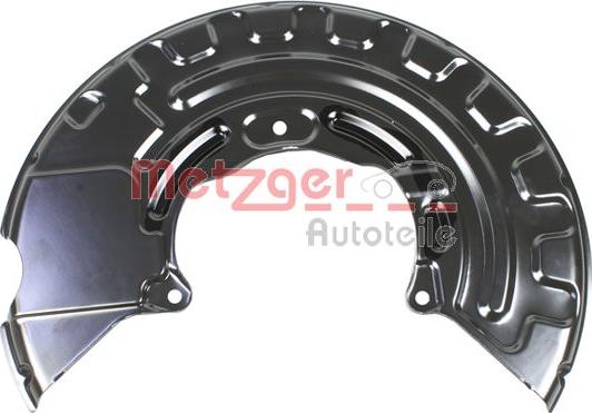 Metzger 6115182 - Отражатель, защита, тормозной диск abcparts.ee