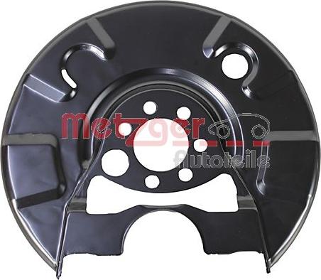 Metzger 6115187 - Отражатель, защита, тормозной диск abcparts.ee