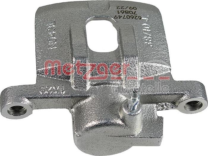 Metzger 6260749 - Тормозной суппорт abcparts.ee