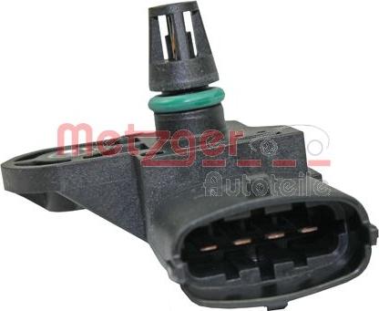 Metzger 0906179 - Датчик, давление наддува abcparts.ee