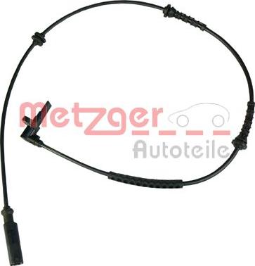 Metzger 0900403 - ABS датчик, частота вращения колеса abcparts.ee