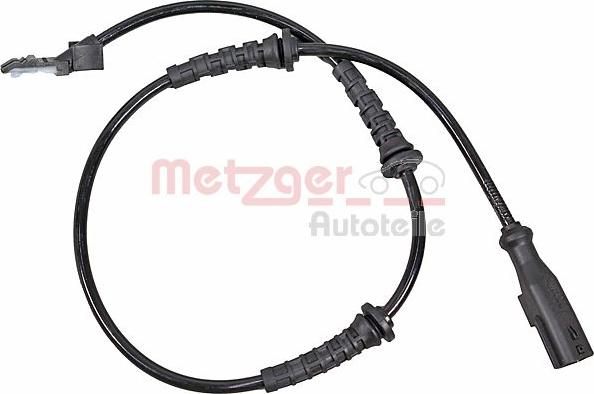 Metzger 09001482 - ABS датчик, частота вращения колеса abcparts.ee