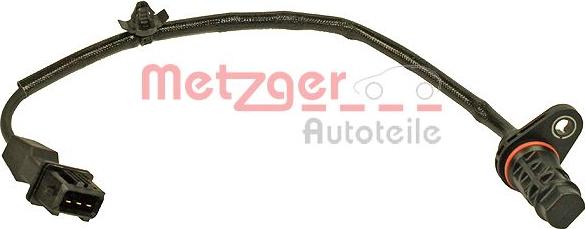 Metzger 0902295 - Датчик положения Коленвала, RPM abcparts.ee