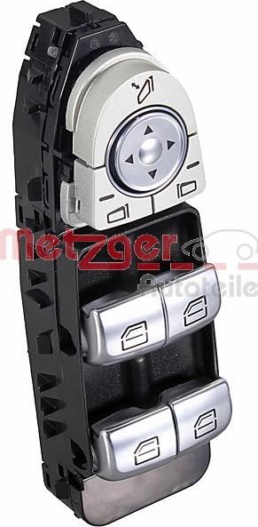 Metzger 09161154 - Выключатель, стеклоподъемник abcparts.ee