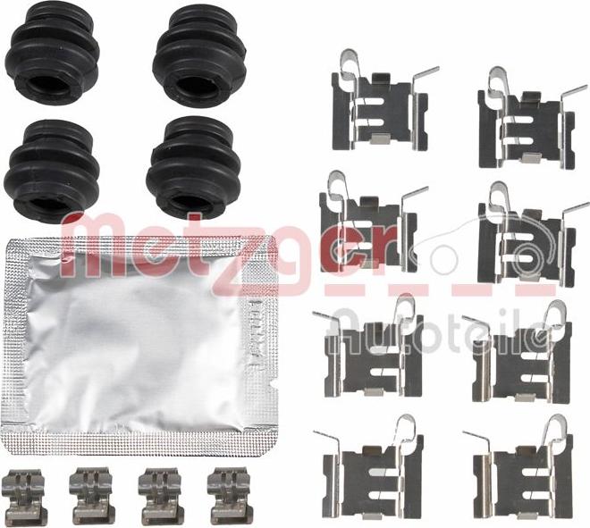 Metzger 109-0182 - Комплектующие для колодок дискового тормоза abcparts.ee