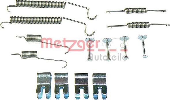 Metzger 105-0891 - Комплектующие, барабанный тормозной механизм abcparts.ee