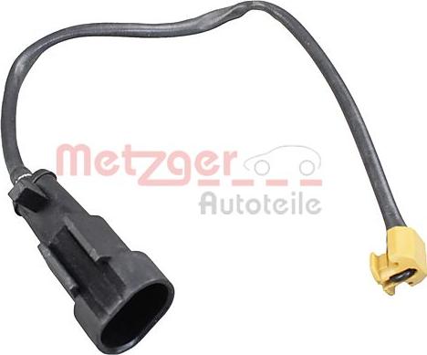 Metzger 1190233 - Сигнализатор, износ тормозных колодок abcparts.ee