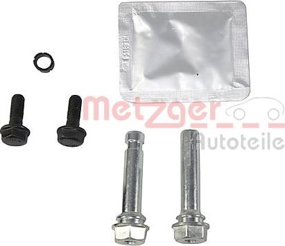 Metzger 113-0043X - Комплект направляющей гильзы, тормозной поршень abcparts.ee