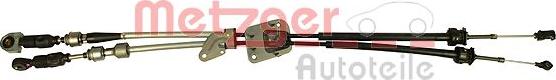 Metzger 3150039 - Трос, наконечник, ступенчатая коробка передач abcparts.ee