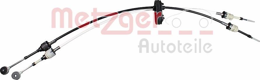 Metzger 3150344 - Трос, наконечник, ступенчатая коробка передач abcparts.ee
