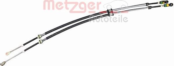 Metzger 3150289 - Трос, наконечник, ступенчатая коробка передач abcparts.ee