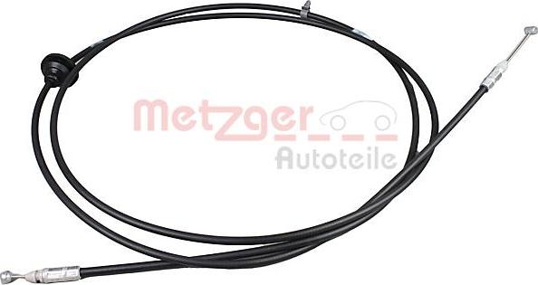 Metzger 3160004 - Тросик замка капота abcparts.ee