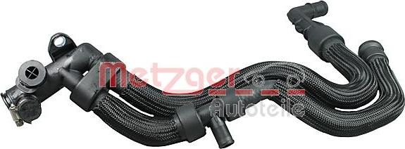 Metzger 2420711 - Шланг радиатора abcparts.ee