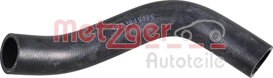 Metzger 2421722 - Шланг радиатора abcparts.ee