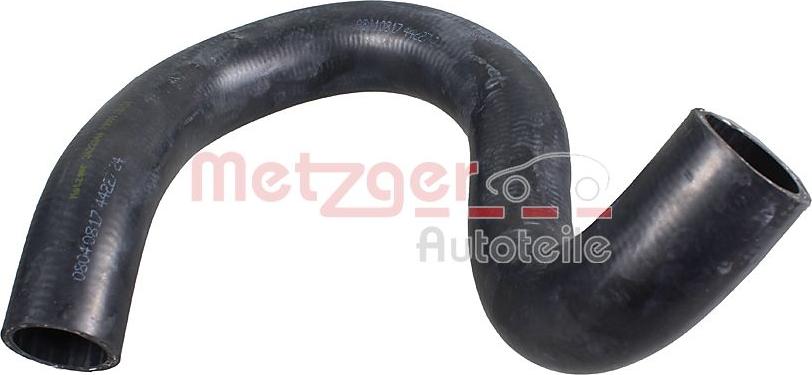 Metzger 2422044 - Шланг радиатора abcparts.ee