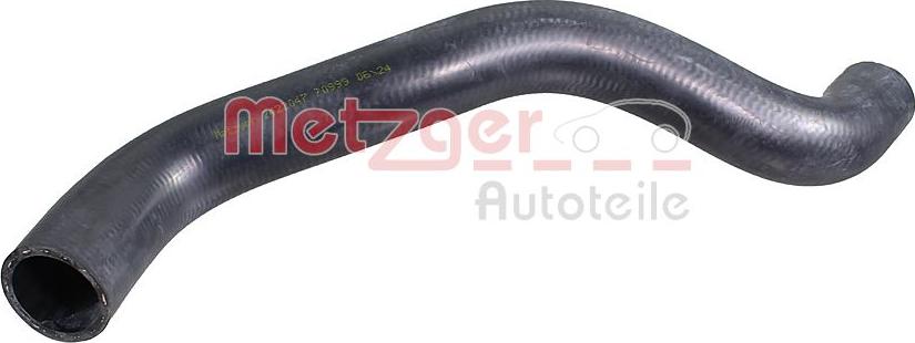 Metzger 2422047 - Шланг радиатора abcparts.ee