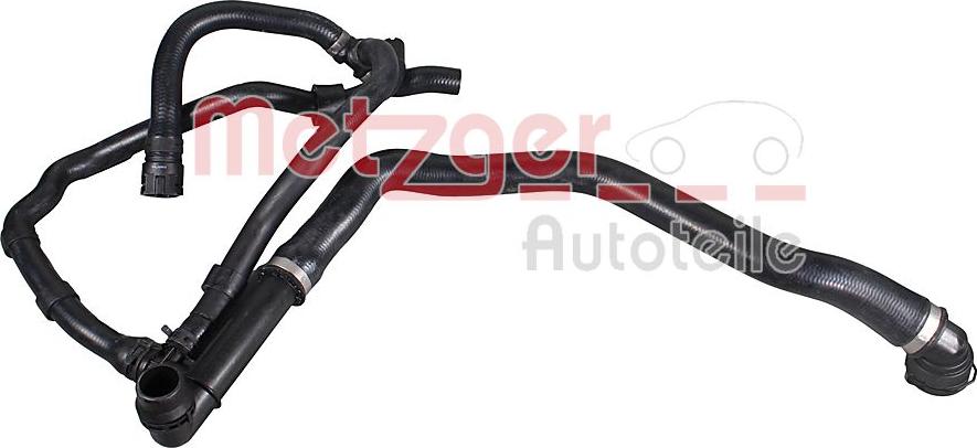 Metzger 2422052 - Шланг радиатора abcparts.ee