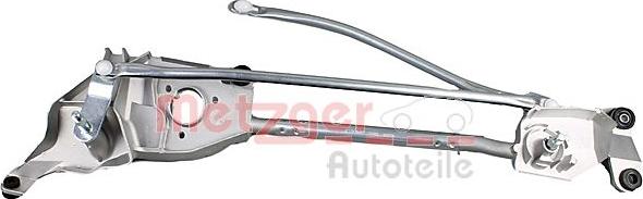 Metzger 2190897 - Система тяг и рычагов привода стеклоочистителя abcparts.ee