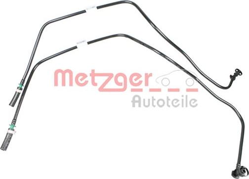 Metzger 2150004 - Топливопровод abcparts.ee