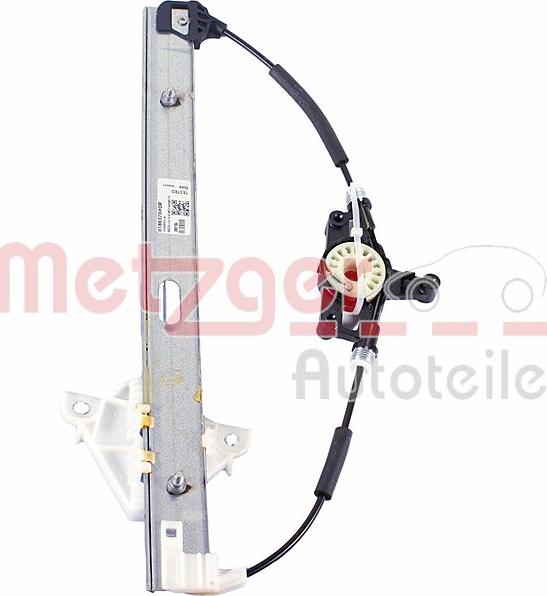 Metzger 2160817 - Стеклоподъемник abcparts.ee