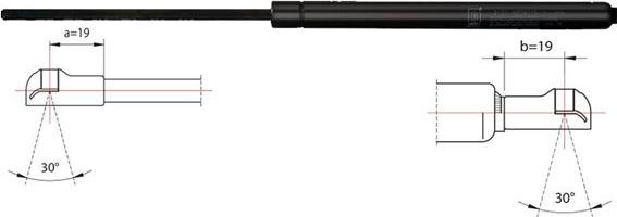 Metzger 2110314 - Газовая пружина, упор abcparts.ee