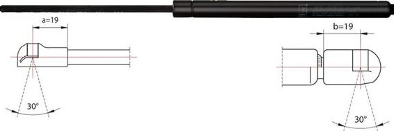 Metzger 2110311 - Газовая пружина, упор abcparts.ee