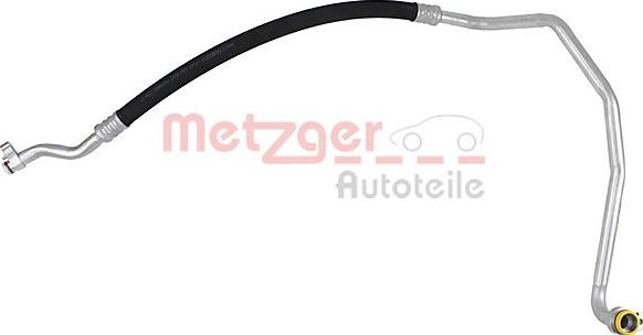 Metzger 2360127 - Трубопровод низкого давления, кондиционер abcparts.ee