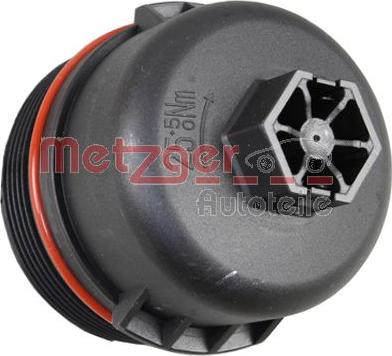 Metzger 2370039 - Крышка, корпус масляного фильтра abcparts.ee