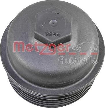 Metzger 2370036 - Крышка, корпус масляного фильтра abcparts.ee