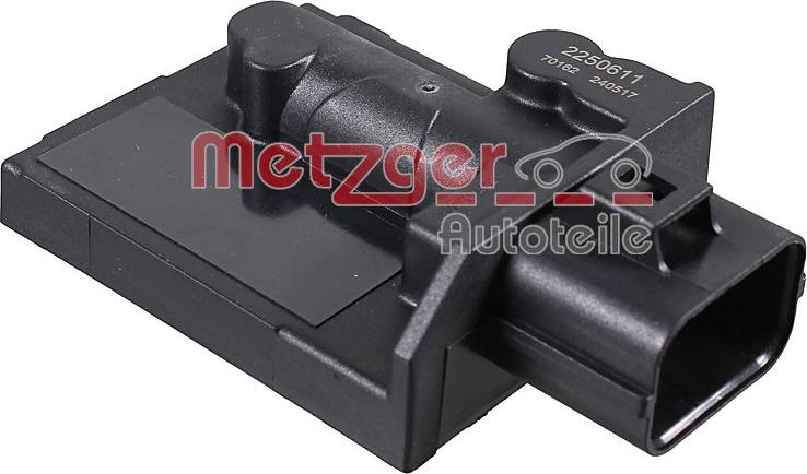 Metzger 2250611 - Управляющий прибор, топливный насос abcparts.ee