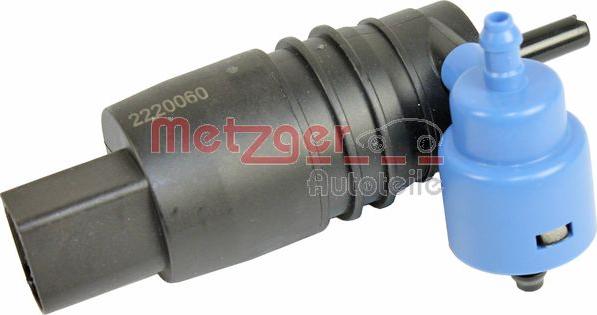 Metzger 2220060 - Водяной насос, система очистки окон abcparts.ee