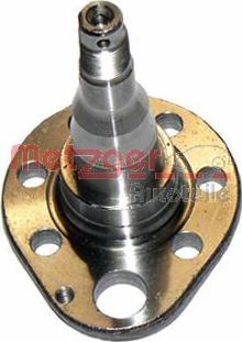 Metzger N 2551 - Ступица колеса, поворотный кулак abcparts.ee