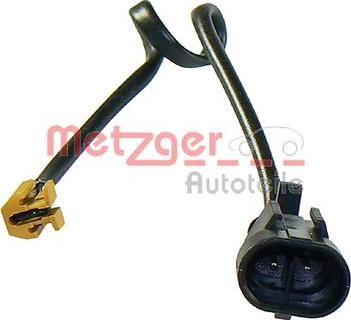 Metzger WK 17-233 - Сигнализатор, износ тормозных колодок abcparts.ee