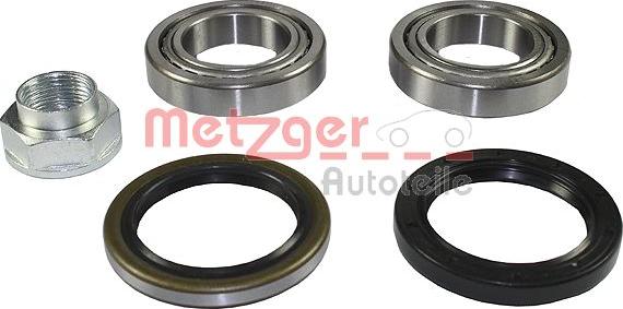 Metzger WM 1285 - Комплект подшипника, ступицы колеса abcparts.ee