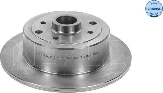 Meyle 615 523 6006 - Тормозной диск abcparts.ee