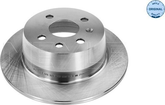 Meyle 615 523 6007 - Тормозной диск abcparts.ee