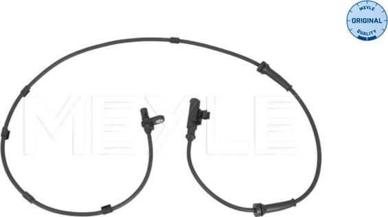 Meyle 014 899 0104 - ABS датчик, частота вращения колеса abcparts.ee