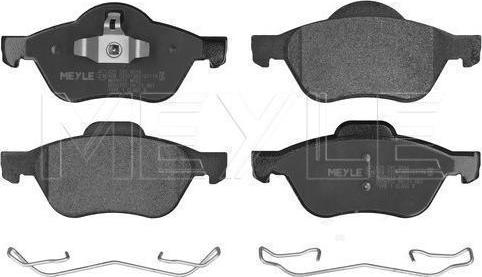 Meyle 025 245 3518 - Тормозные колодки, дисковые, комплект abcparts.ee