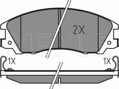 Akebono AN-8036WKE - Тормозные колодки, дисковые, комплект abcparts.ee