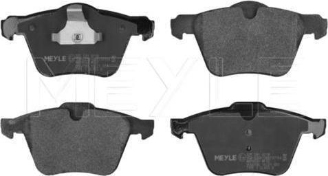 Meyle 025 241 4218 - Тормозные колодки, дисковые, комплект abcparts.ee